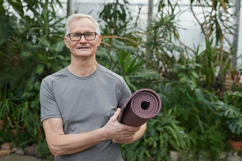 yoga instructor is a great part time job for retirees