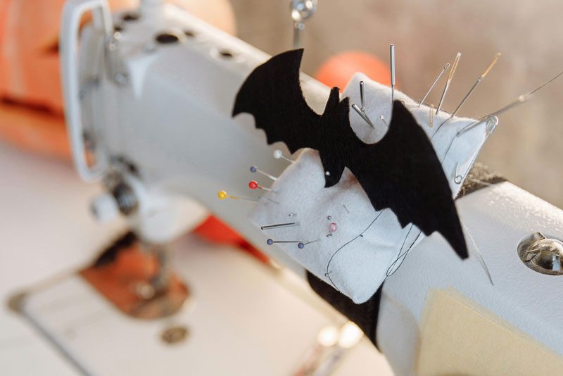 handmade halloween bat craft